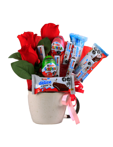 Kinder Surprise Candy Bouquet
