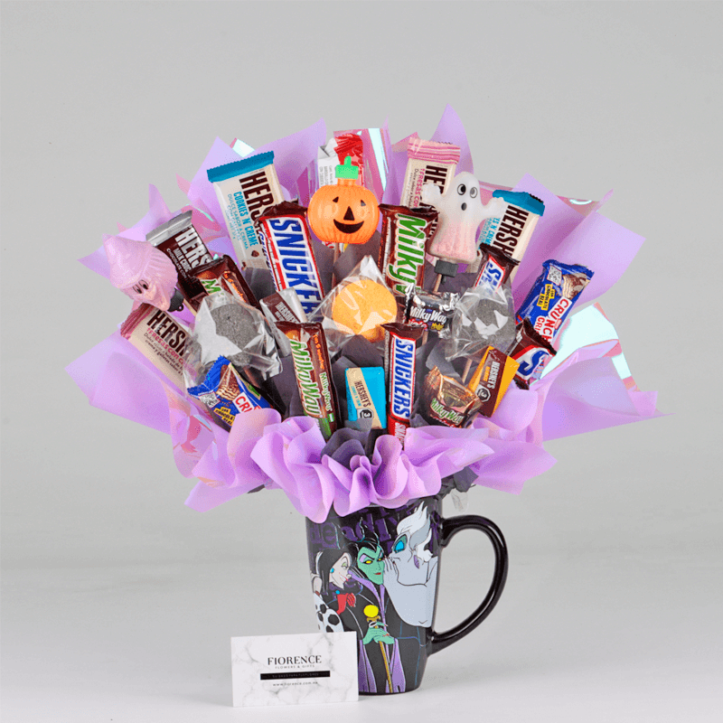 Candy Bouquet "Taza Villanas de Disney"