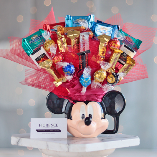 Candy Bouquet in Disney Characters Ceramic Mugs