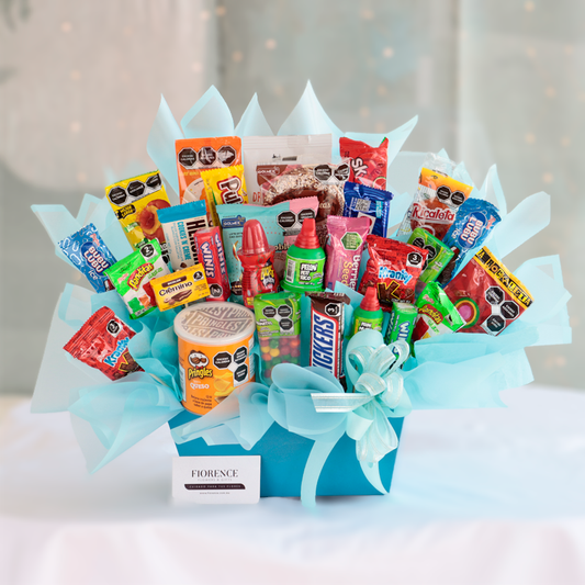 Candy Bouquet with Snacks, Chocolates and Sweets